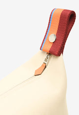 Small Bride-A-Brac H Pavillon Pouch in Naturel Wool