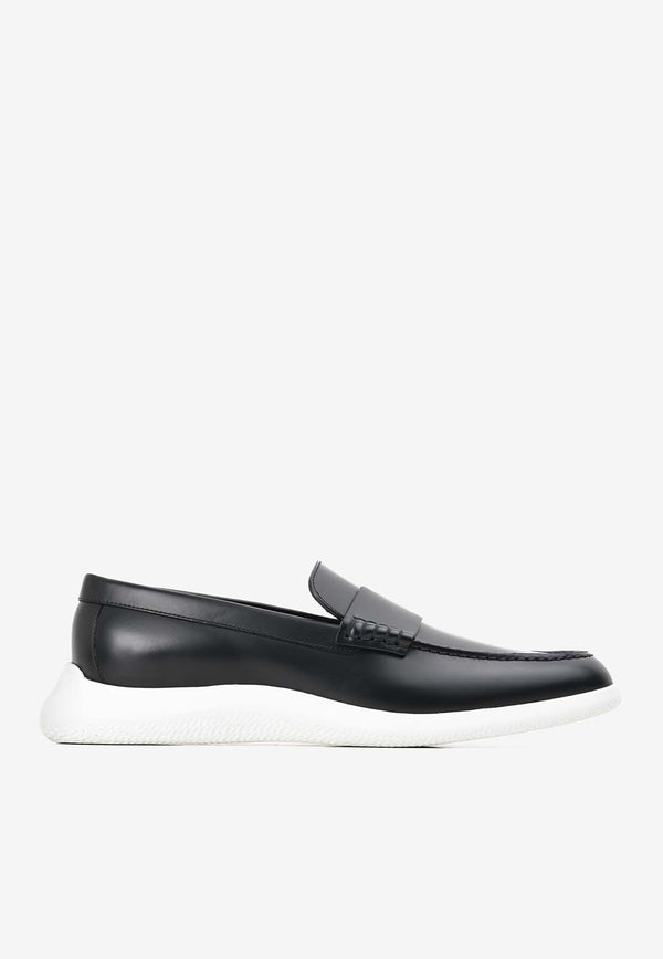 Don Loafers in Black Calf Leather