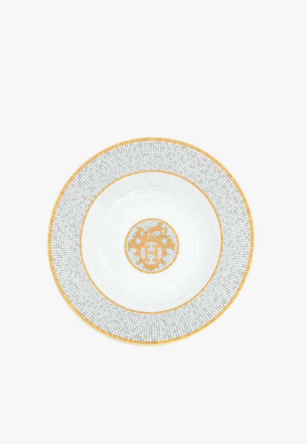 Hermès Mosaique au 24 Gold Soup Plate - Set of 2