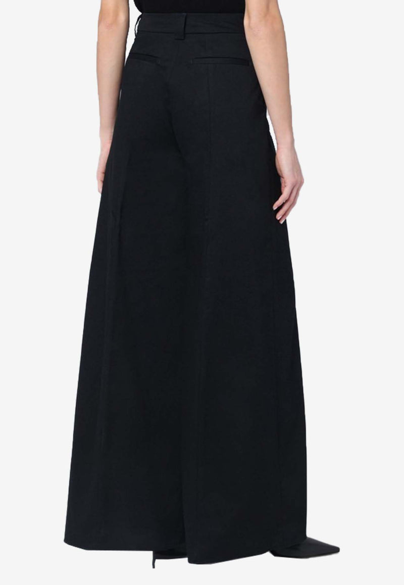 TheLatest Alma Wide-Leg Pants Black TLW03101T0173ABTP/Q_LATES-T0002