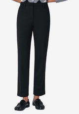 TheLatest Wool-Blend Straight Pants Black TLW03103W0206ABTP/R_LATES-T0002