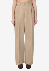 TheLatest Axel Wide-Leg Pants Beige TLW03104T0194ABTP/Q_LATES-T0170