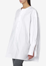 TheLatest Oversized Long Shirt White TLW04002T0207ABTP/R_LATES-T0001