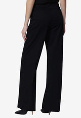 TheLatest Palazzo Straight-Leg Pants Black TLWD3100T0176ABTP/S_LATES-T0002