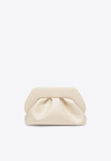 Themoirè Tia Faux Leather Clutch  White TMCOTN81EL/R_THEMO-SH