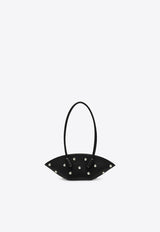 Themoirè Medium Olimpia Beaded Tote Bag Black TMFW24OLO1PL/P_THEMO-BLK