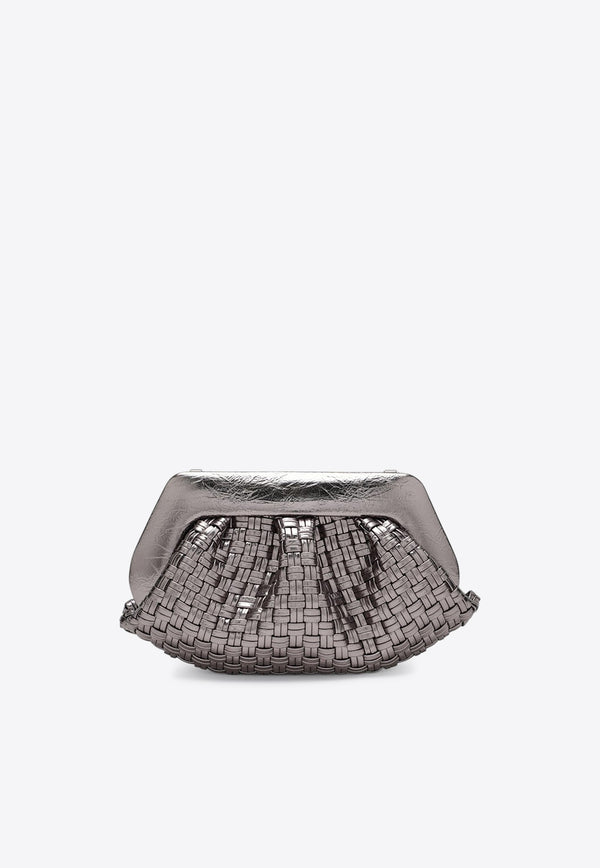 Themoirè Tia Woven Clutch Bag TMFW25EMRMWL12PL/R_THEMO-DS