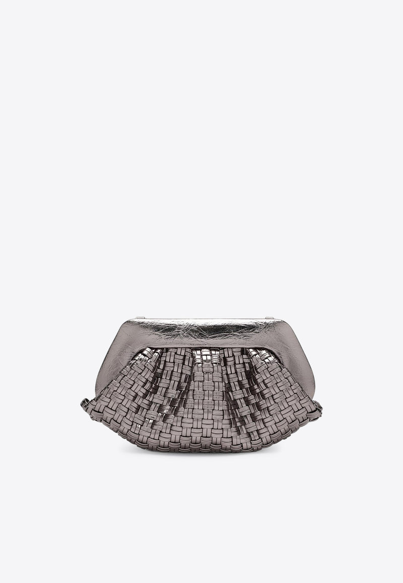 Themoirè Tia Woven Clutch Bag TMFW25EMRMWL12PL/R_THEMO-DS