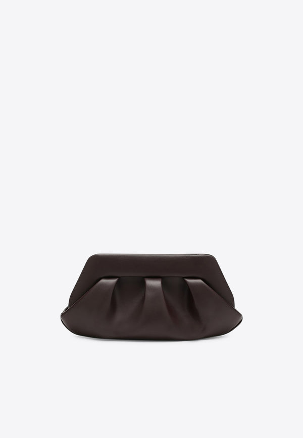 Themoirè Emera Faux Leather Clutch Brown TMFW25EMRN109EL/R_THEMO-EB