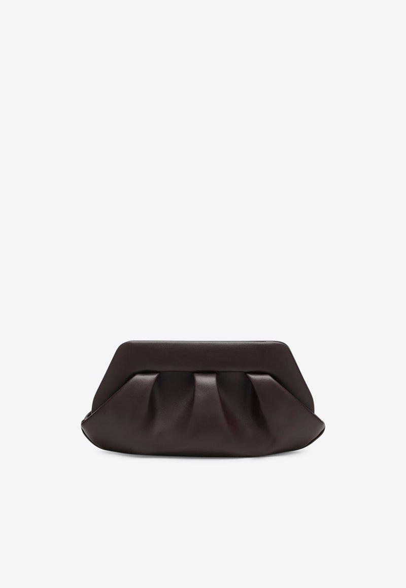 Themoirè Emera Faux Leather Clutch Brown TMFW25EMRN109EL/R_THEMO-EB