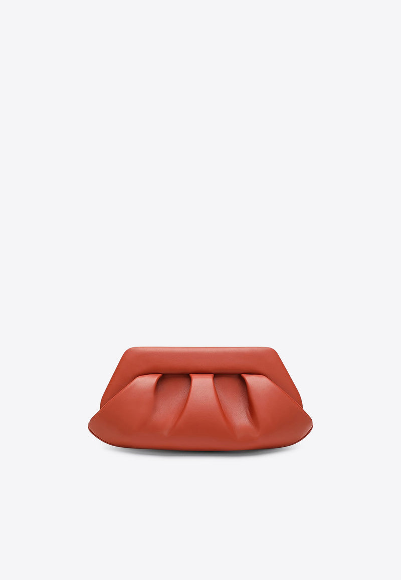 Themoirè Tia Faux Leather Clutch  Orange TMFW25TN122EL/R_THEMO-PE