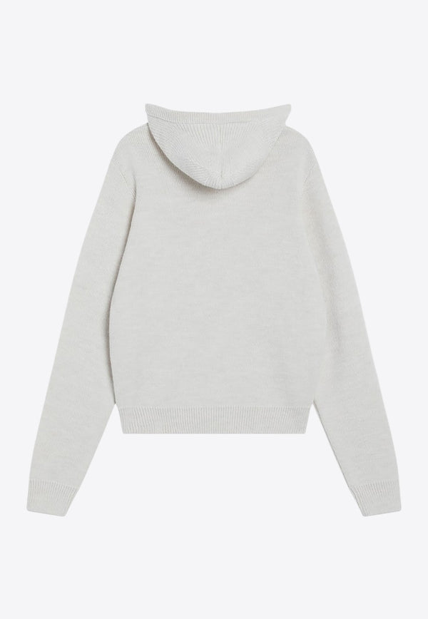 Lemaire Hooded Alpaca and Wool Sweater Cream TO1410LK1028/R_LEMAI-WH048