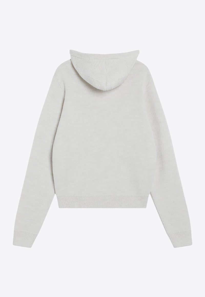 Lemaire Hooded Alpaca and Wool Sweater Cream TO1410LK1028/R_LEMAI-WH048