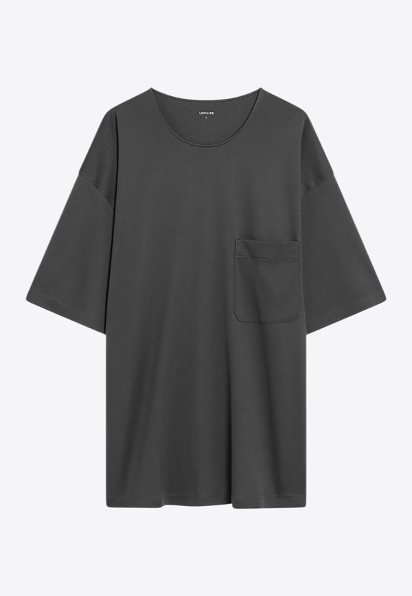 Lemaire Relaxed Crewneck T-shirt Gray TO1457LJ1043/R_LEMAI-BK878