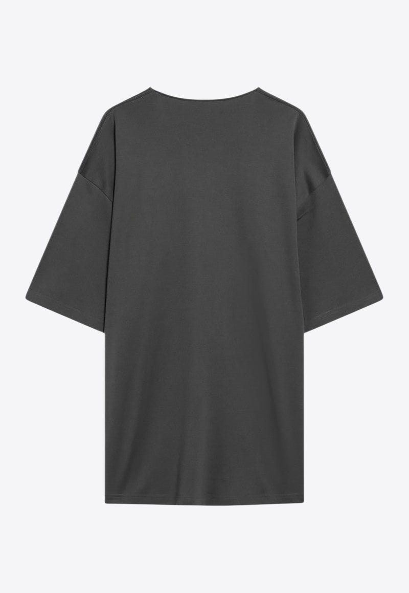Lemaire Relaxed Crewneck T-shirt Gray TO1457LJ1043/R_LEMAI-BK878