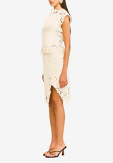 Destry Broderie Anglaise Linen Top