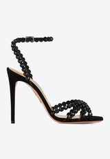 Aquazzura Tequila 105 Suede Sandals TQLHIGS0-SUE-BJT
