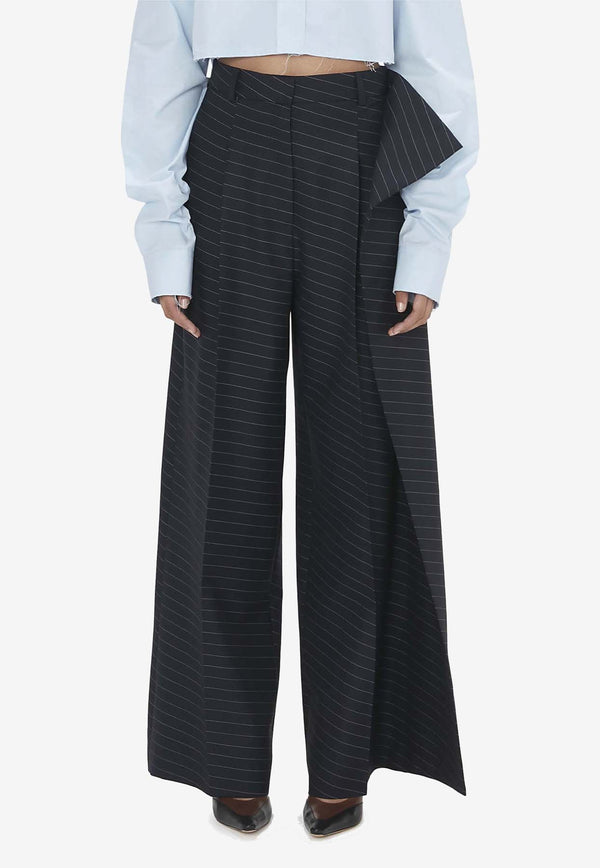 JW Anderson Side Panel Striped Pants TR0334-PG1470NAVY