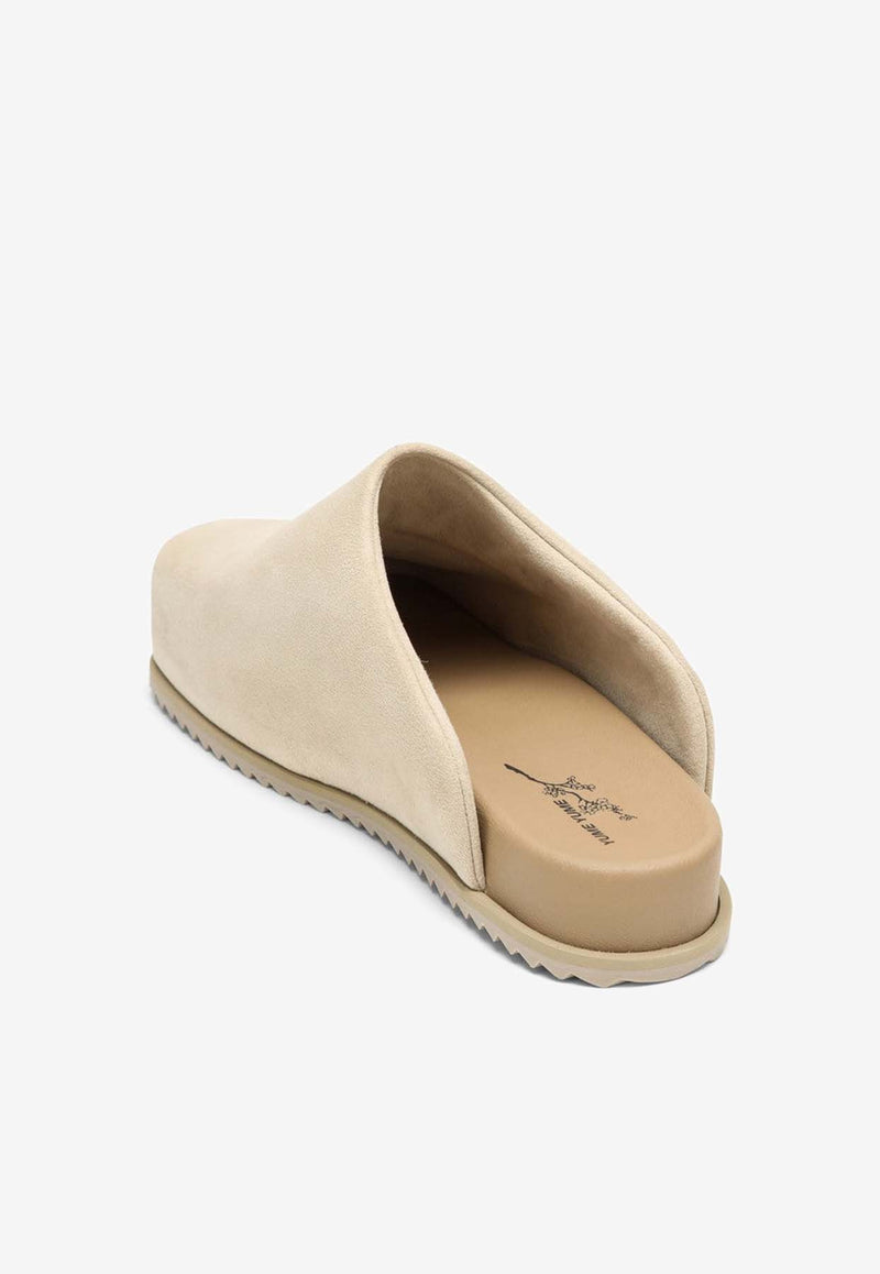 YUME YUME Truck Suede Slippers Beige TRS0041MSUE/O_YUME-SA