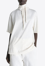 Jersey Foulard Top
