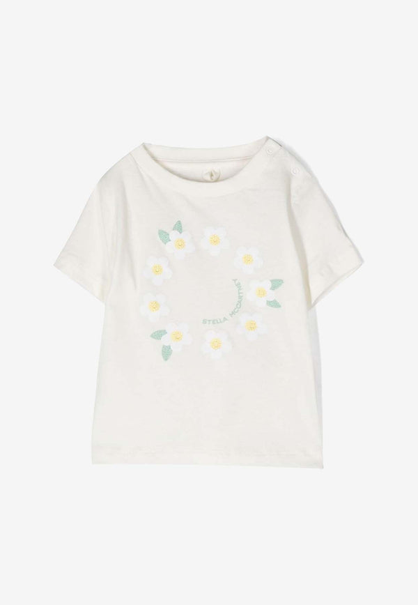 Stella McCartney Kids Baby Girls Floral-Print T-shirt TS8151_Z0434_102