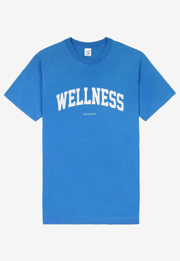 Sporty & Rich Wellness Ivy Oversized T-shirt TS856RBBLUE