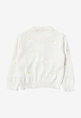 Stella McCartney Kids Baby Girls Floral Embroidered Cardigan TS9070_X0096_102