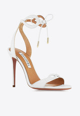 Aquazzura Tessa 105 Sandals in Nappa Leather TSAHIGS0-NAPFFF WHITE