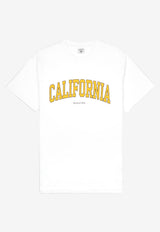 Sporty & Rich California Short-Sleeved T-shirt TSAW2330WH3WHITE
