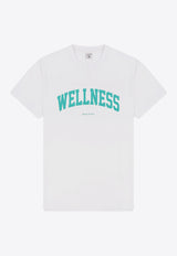 Sporty & Rich Wellness Crewneck T-shirt TSAW2338WHWHITE