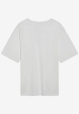 The Frankie Shop Harper Boxy T-shirt  White TSFS04427CO/R_THE-005