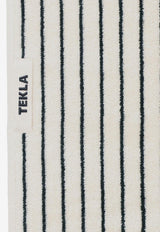 Tekla Striped Terry Cloth Bath Towel White TT-RG100X150CO/P_TEKLA-RG