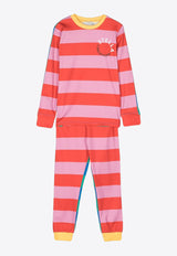 Stella McCartney Kids Kids Striped Logo Co-Ord Set TT3B50-Z1302MULTICOLOUR