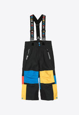 Stella McCartney Kids Boys Color-Block Ski Pants Multicolor