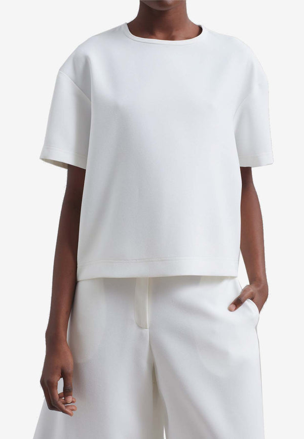 The Frankie Shop Sierra Short-Sleeved T-shirt TTSSIE000WHITE