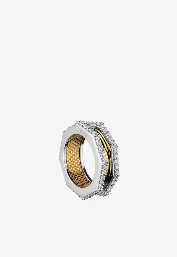 EÉRA Tubo Diamond Ring in 18-karat Yellow Gold Gold TURIFP01U3