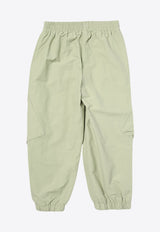 Stella McCartney Kids Girls Tapered Cargo Pants Green TV6C20-Z2333GREEN