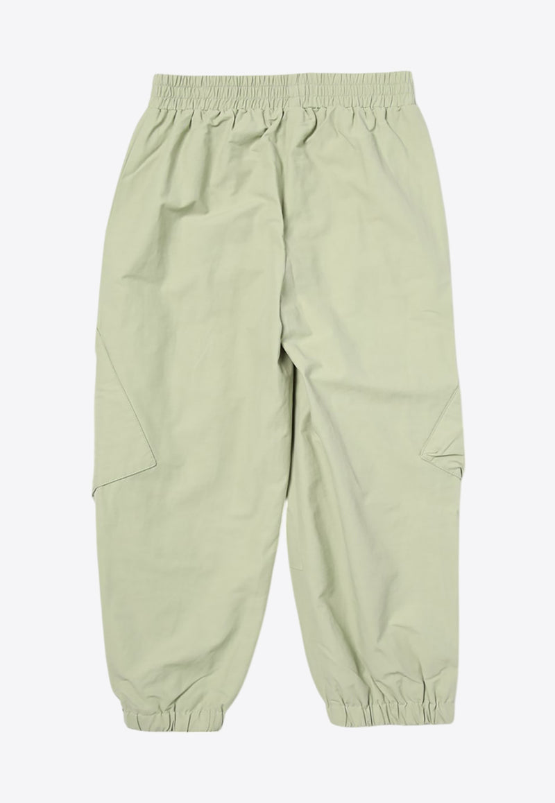 Stella McCartney Kids Girls Tapered Cargo Pants Green TV6C20-Z2333GREEN