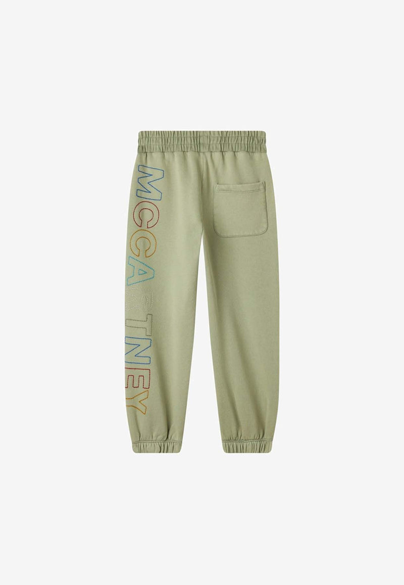 Stella McCartney Kids Kids Logo Track Pants TV6R50-Z0453GREEN