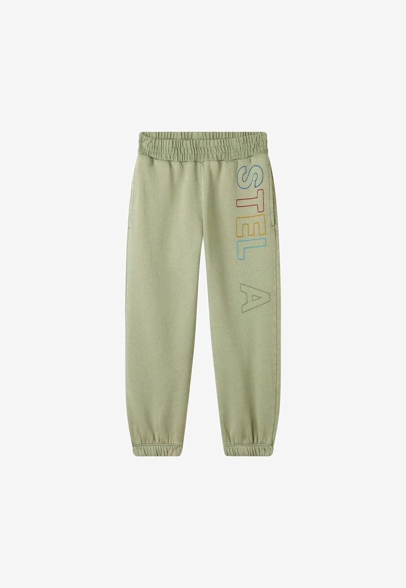 Stella McCartney Kids Kids Logo Track Pants TV6R50-Z0453GREEN