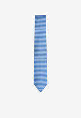 Unzip Silk Twill Tie