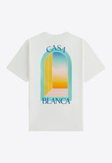 Casablanca L'Arc Coloré Print T-shirt White U-MPF24-JTS-001-01WHITE MULTI