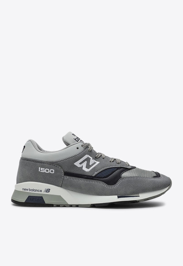 New Balance 1500 Low-Top Suede and Mesh Sneakers Gray U1500UKGSN/P_NEWB-GR