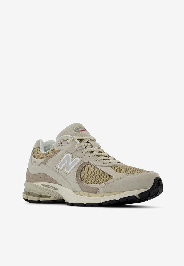 New Balance 2002R Low-Top Sneakers in Shipyard with Incense and Timberwolf 1