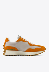 New Balance 327 Low-Top Sneakers in Classic Orange with Moon Rock Orange U327SA