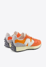 New Balance 327 Low-Top Sneakers in Gulf Red with Sun Glow Orange U327WRC