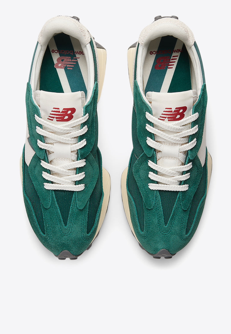 New Balance 327 Low-Top Sneakers in Marsh Green with New Spruce Green U327WRG