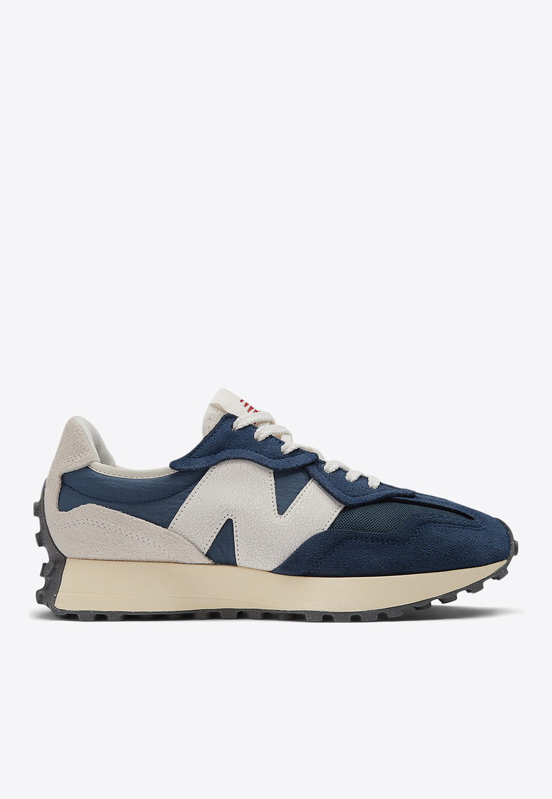 New Balance 327 Low-Top Sneakers in NB Navy with Vintage Indigo Blue U327WRJ