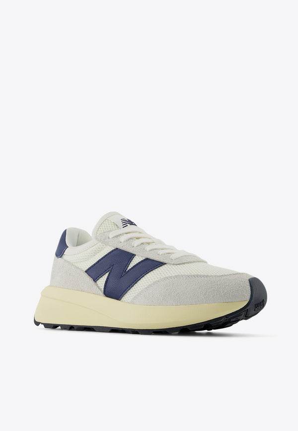 New Balance 327 Low-Top Sneakers in NB Navy with Sea Salt White U370EC