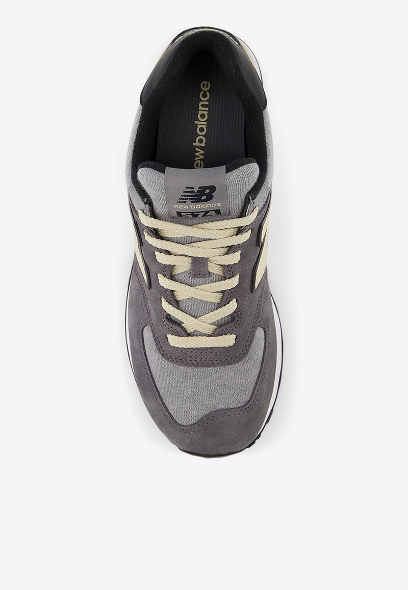 New Balance 574 Low-Top Sneakers in Magnet with Sandstone Gray U574LGG